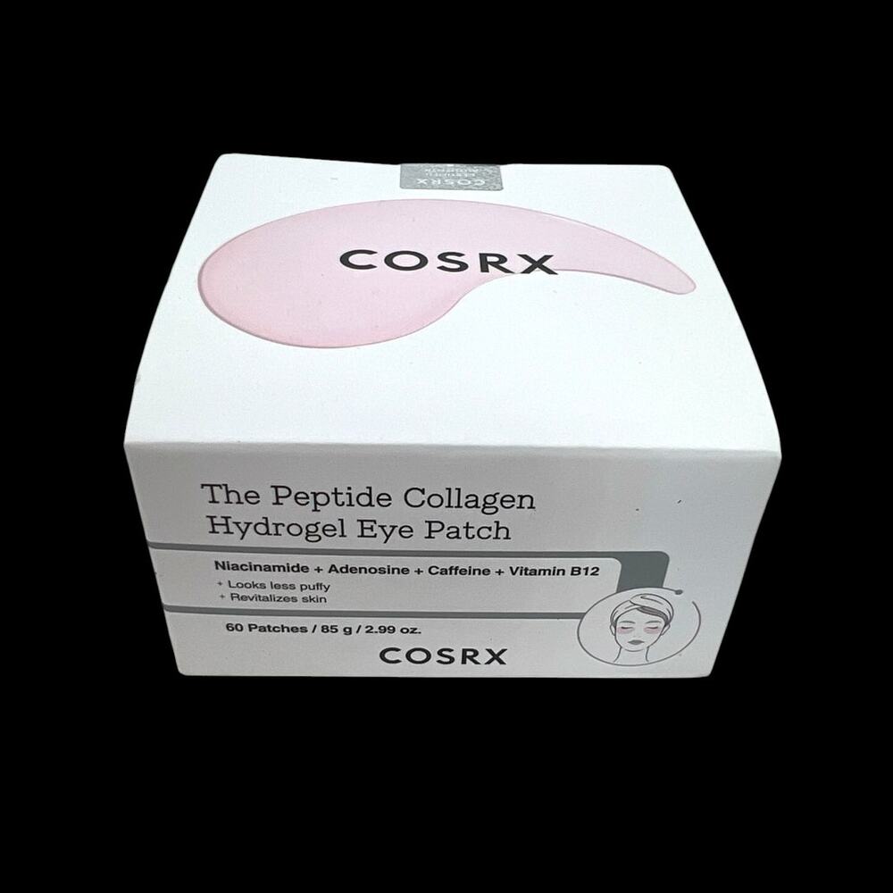 Factory Sealed COSRX Peptide Collogen Hydrogel Eye Patches 60ct